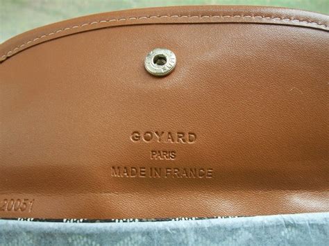 fake goyard gm|genuine goyard bag serial number.